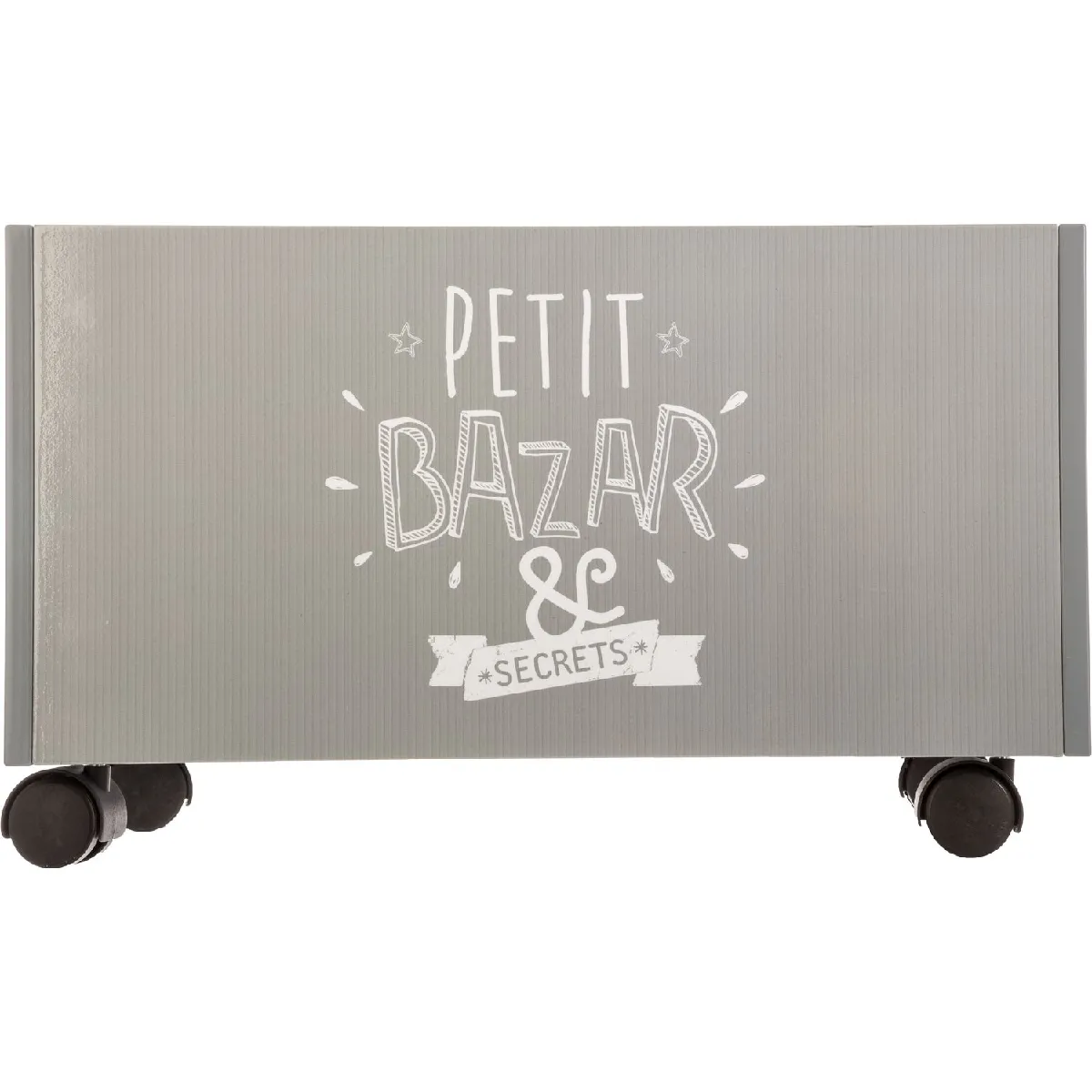 Atmosphera, Createur D'Interieur Atmosphera Coffre de Rangement Kids - Gris - 48x28 cm