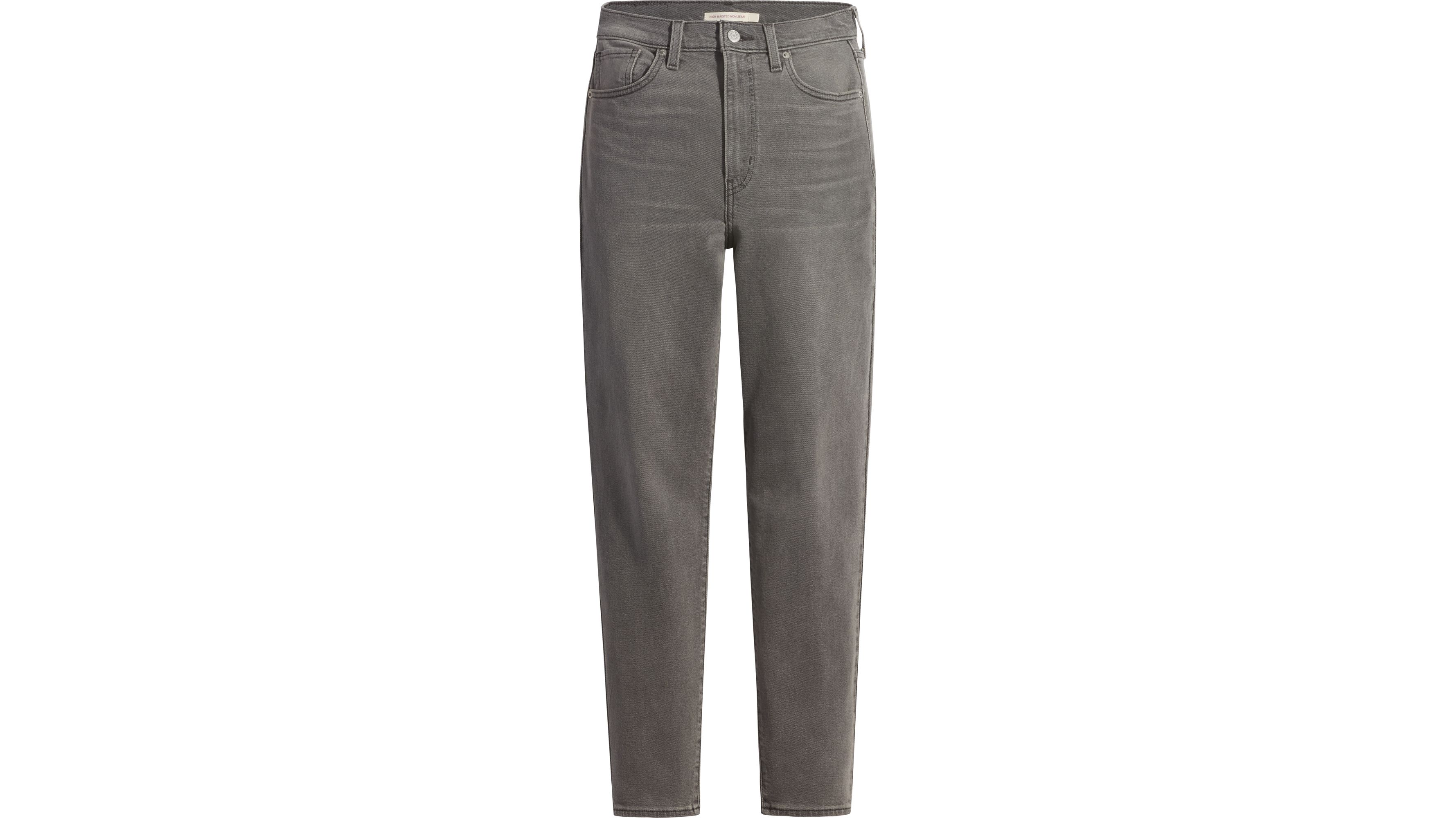 Jean Mom à taille haute - Cosmic Chatter - Gris