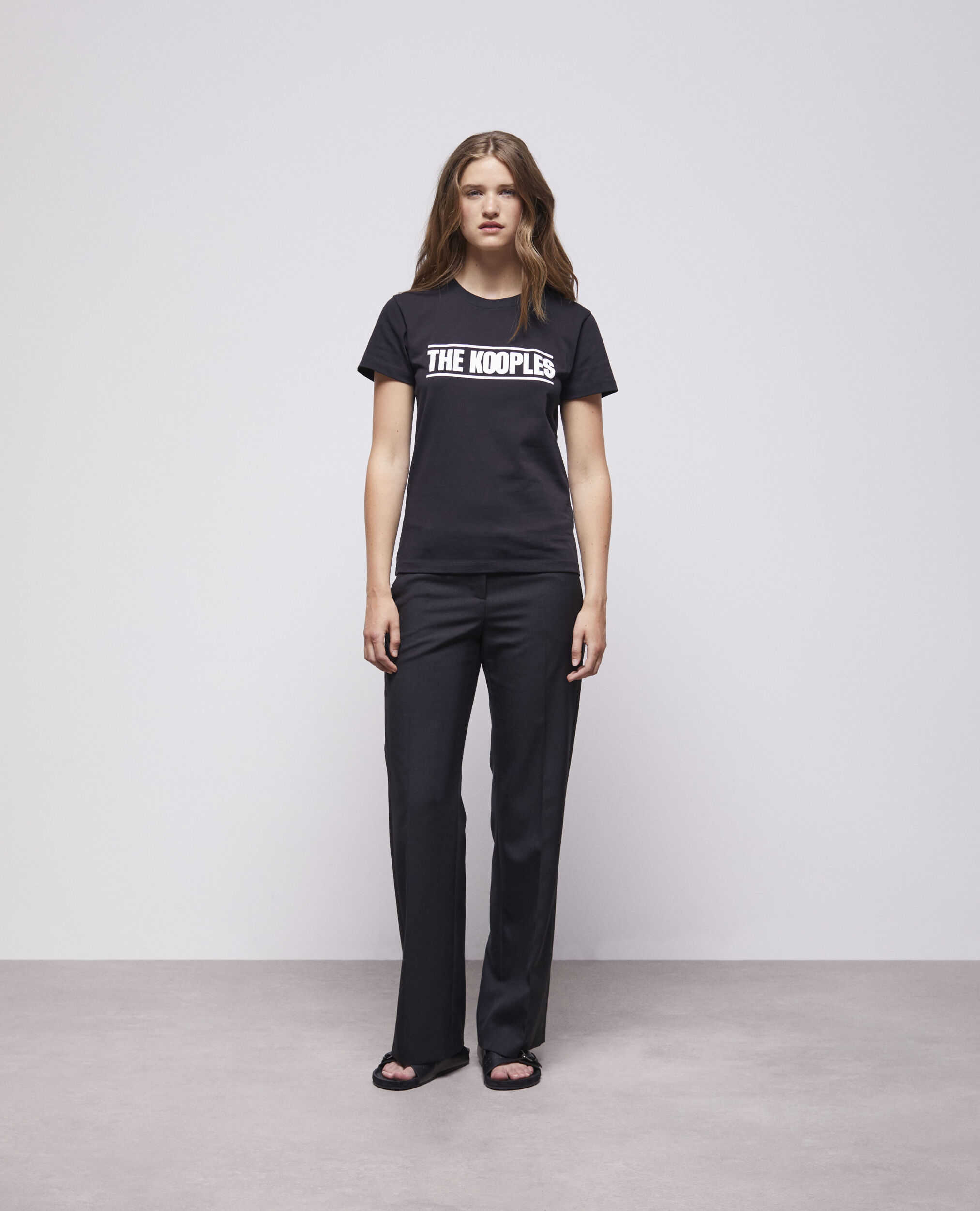 T-shirt logo The Kooples noir