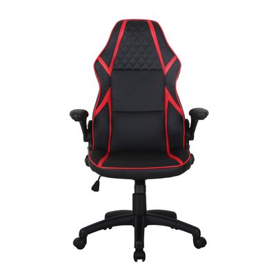 Fauteuil gamer RACER SPEED - accoudoirs rabattables - noir et rouge