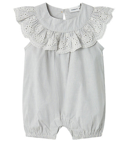 Name It Sommerstrampler - NbfHiline - Chambray Blue