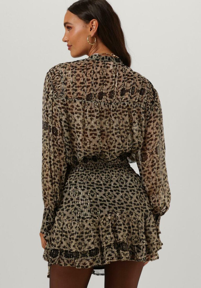 AAIKO zwarte aaiko blouse daimy graphical chique tba