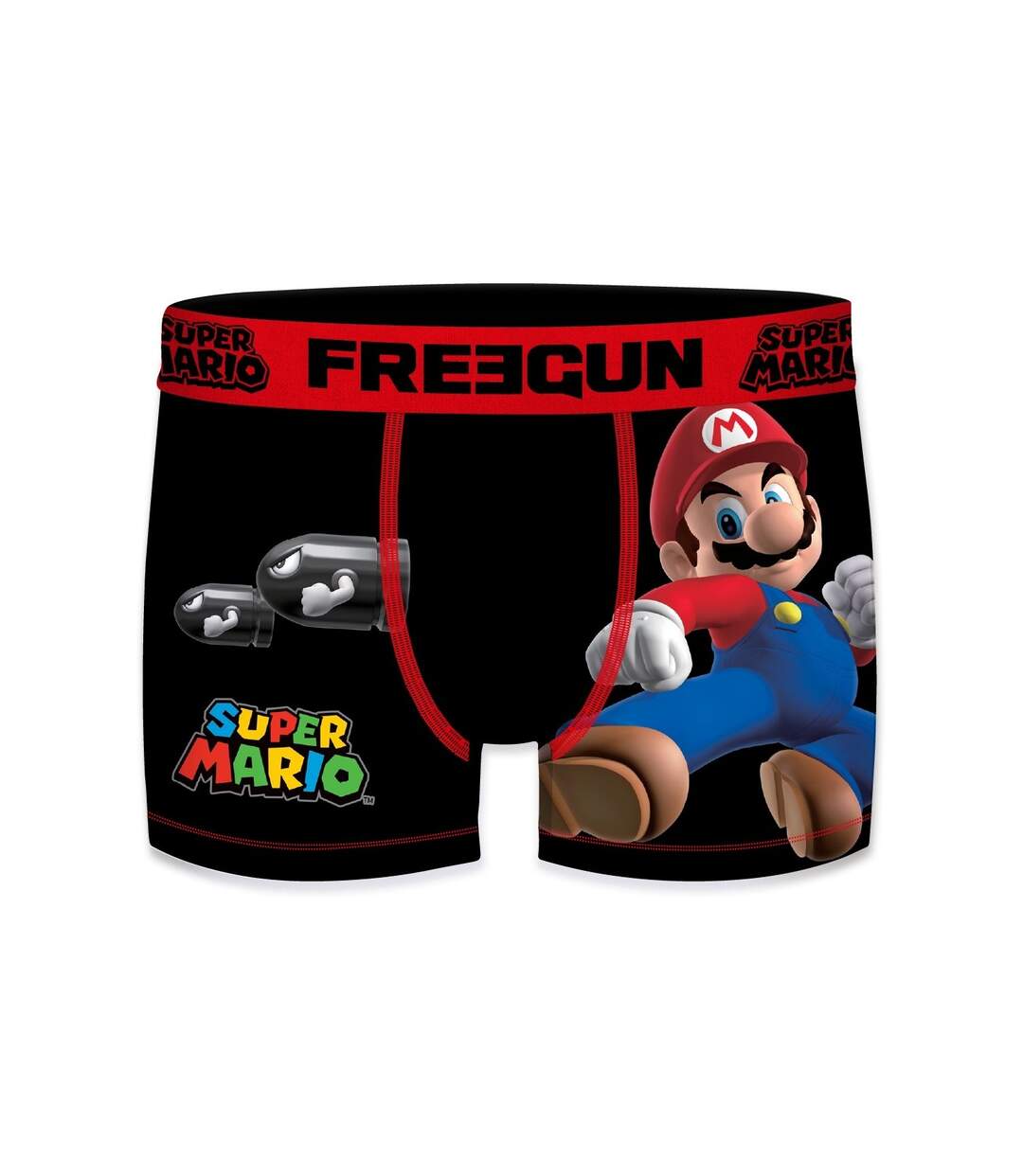 Boxer Homme Mario, Donkey Kong, Calecon Homme, SUPER MARIO, Agréable et Ajustement Parfait (Lot de 4)