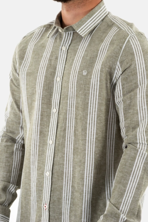 chemise benson and cherry limoges kaki