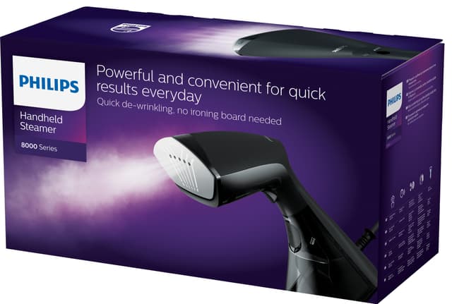 Philips 8000 Series håndholdt steamer GC800/80 (sort)