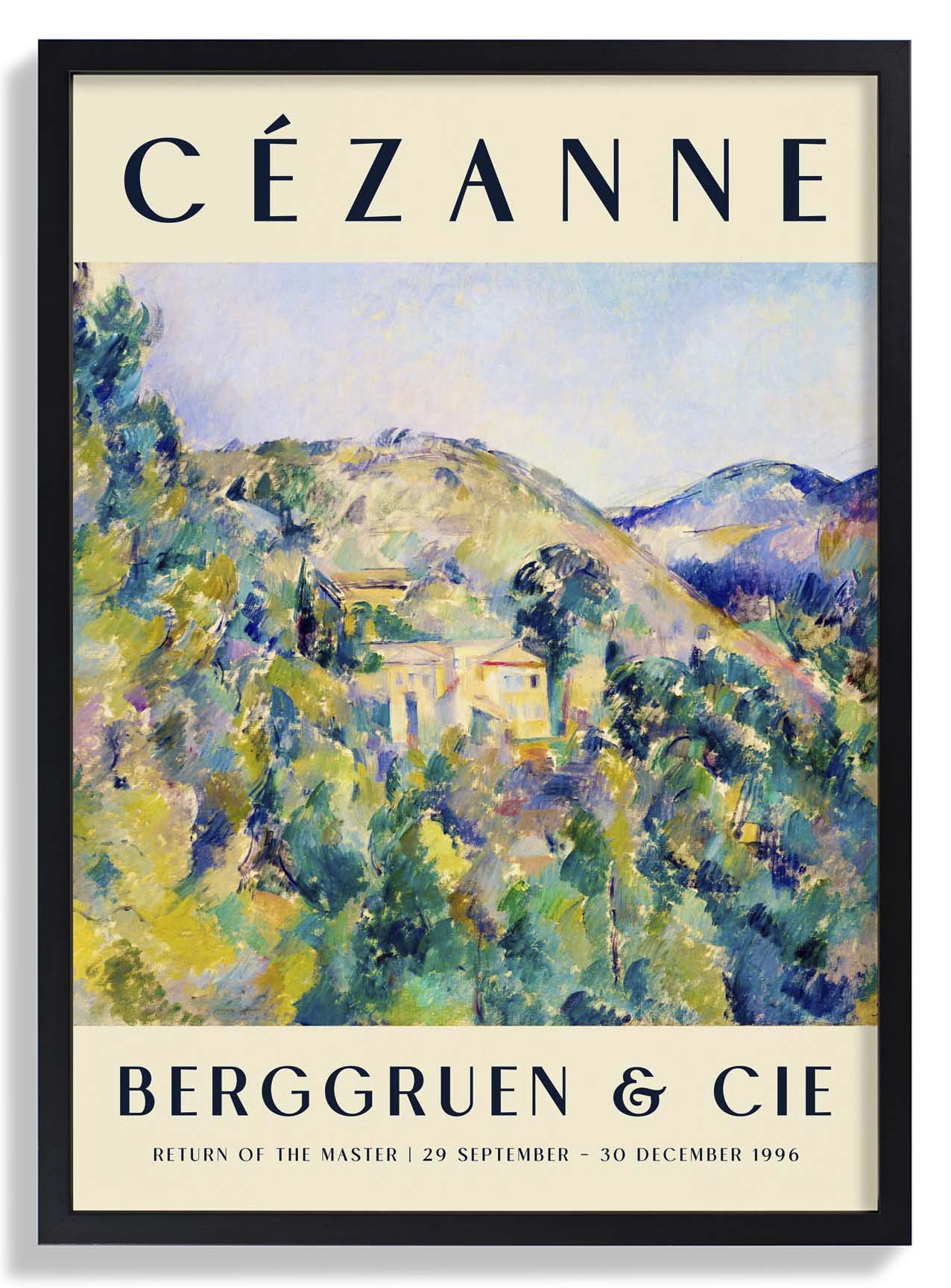 Domaine Saint-Joseph Kunstausstellung von Paul Cézanne