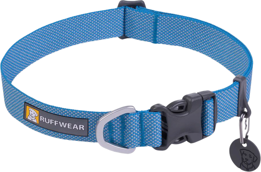 Ruffwear Hi & Light Collar Halsband leicht 23-28 cm blue dusk