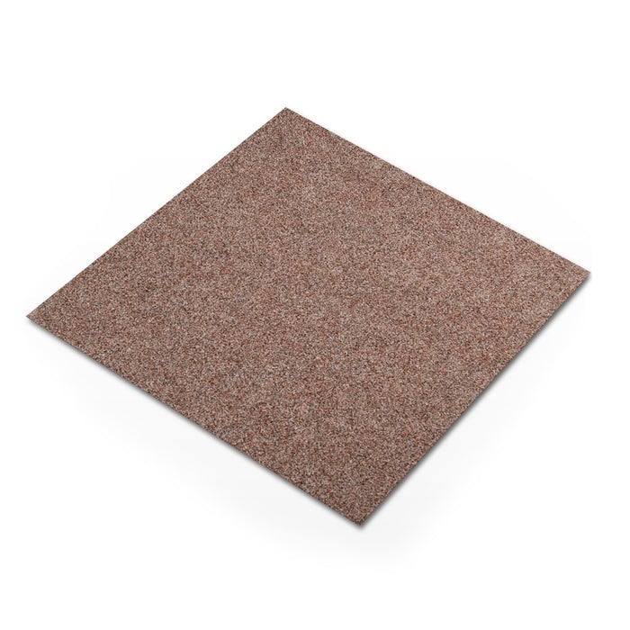 Naaldvilt tapijttegels Jazz - Glad - Zelfleggend - 50x50 cm - Beige