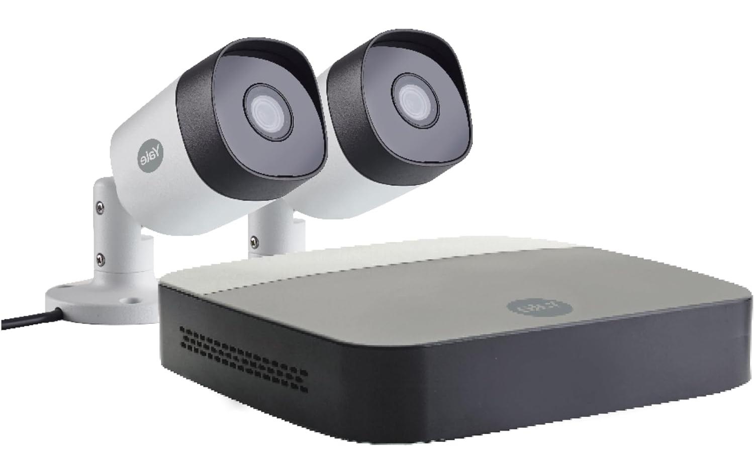 Überwachungsset Outdoor Wi-Fi-Kamera-Kit, 2 Stück<br>CCTV-Kit mit 2 Full-HD-Outdoor-Kameras