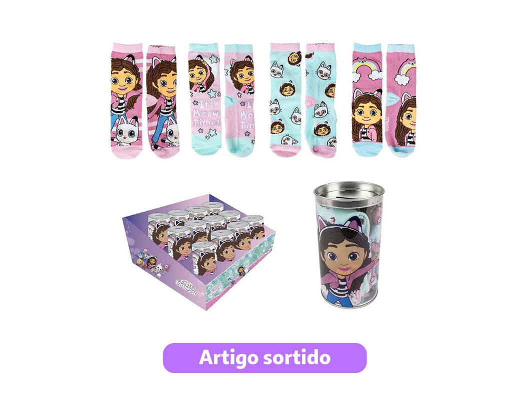 MEALHEIRO   4 MEIAS GABBY'S MODELOS SORTIDOS