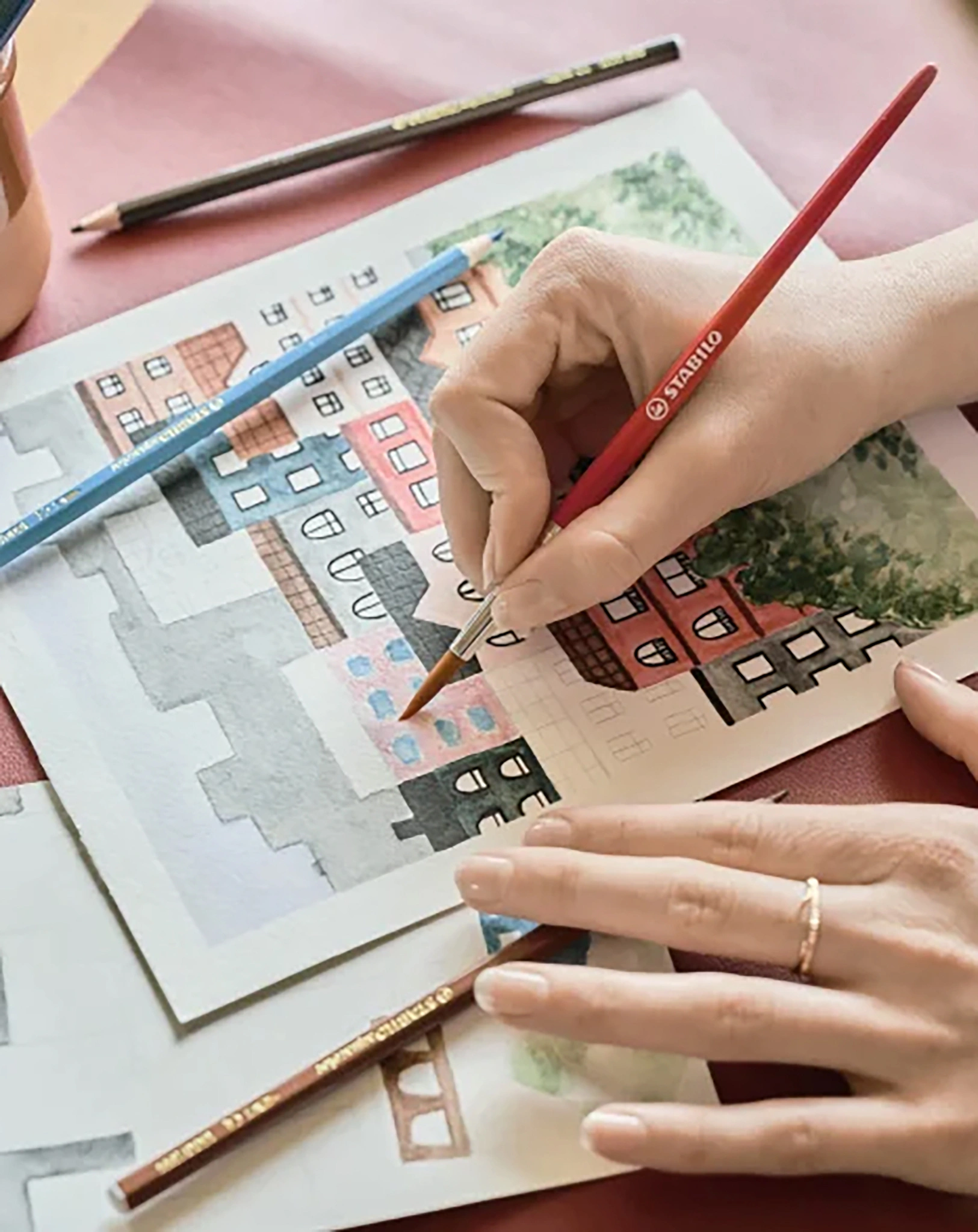 Buntstift STABILO® aquacolor ARTY 12er-Pack