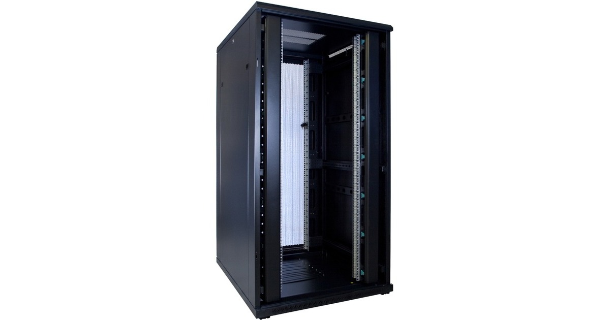 DSI32U serverkast met geperforeerde deur - DS8032PP server rack  (Zwart, 800 x 1000 x 1600mm)