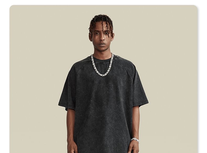 Baethreads - Gewassen shorts met split aan de zijkant in 5 kleuren