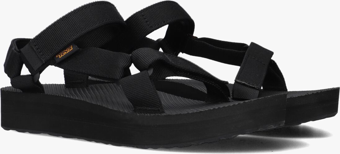 TEVA zwarte teva sandalen w midform universal