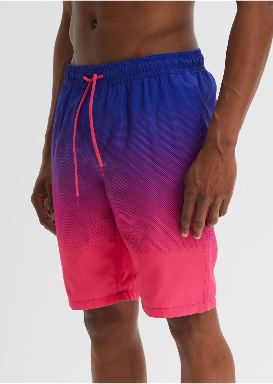 Bermuda de plage à dégradé de couleur, Regular Fit