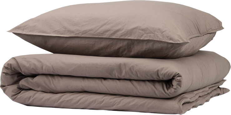 Magasin du Nord Collection Stonewashed sengesæt 200x220cm taupe grey Stonewash taupe grey