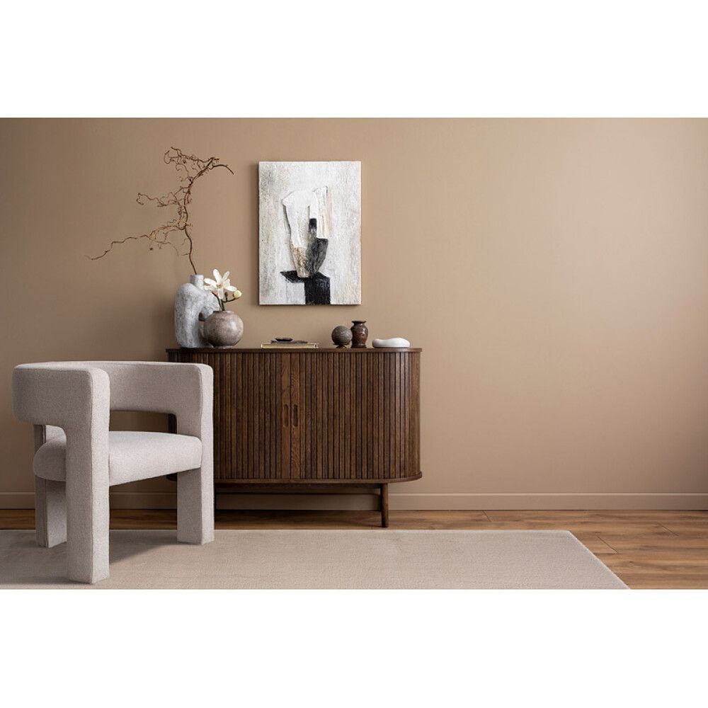 GULVTEPPE SUPERSOFT140X200CM GRÅBEIGE