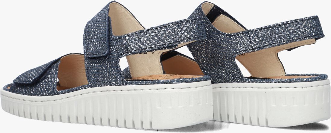 blauwe waldlaufer platte sandalen h-willow
