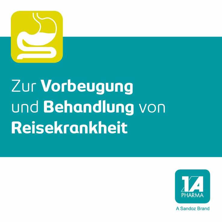 Reisetabletten – 1 A Pharma®, 20 St
