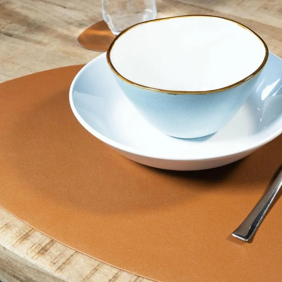 Krumble Placemat set design - 2 stuks - Bruin