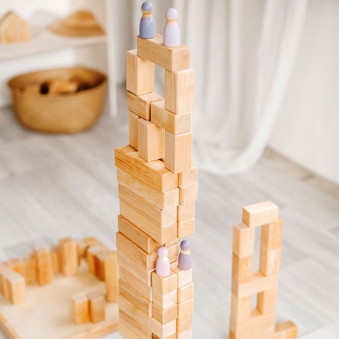 Grimm's bouwblokken piramide - 100st