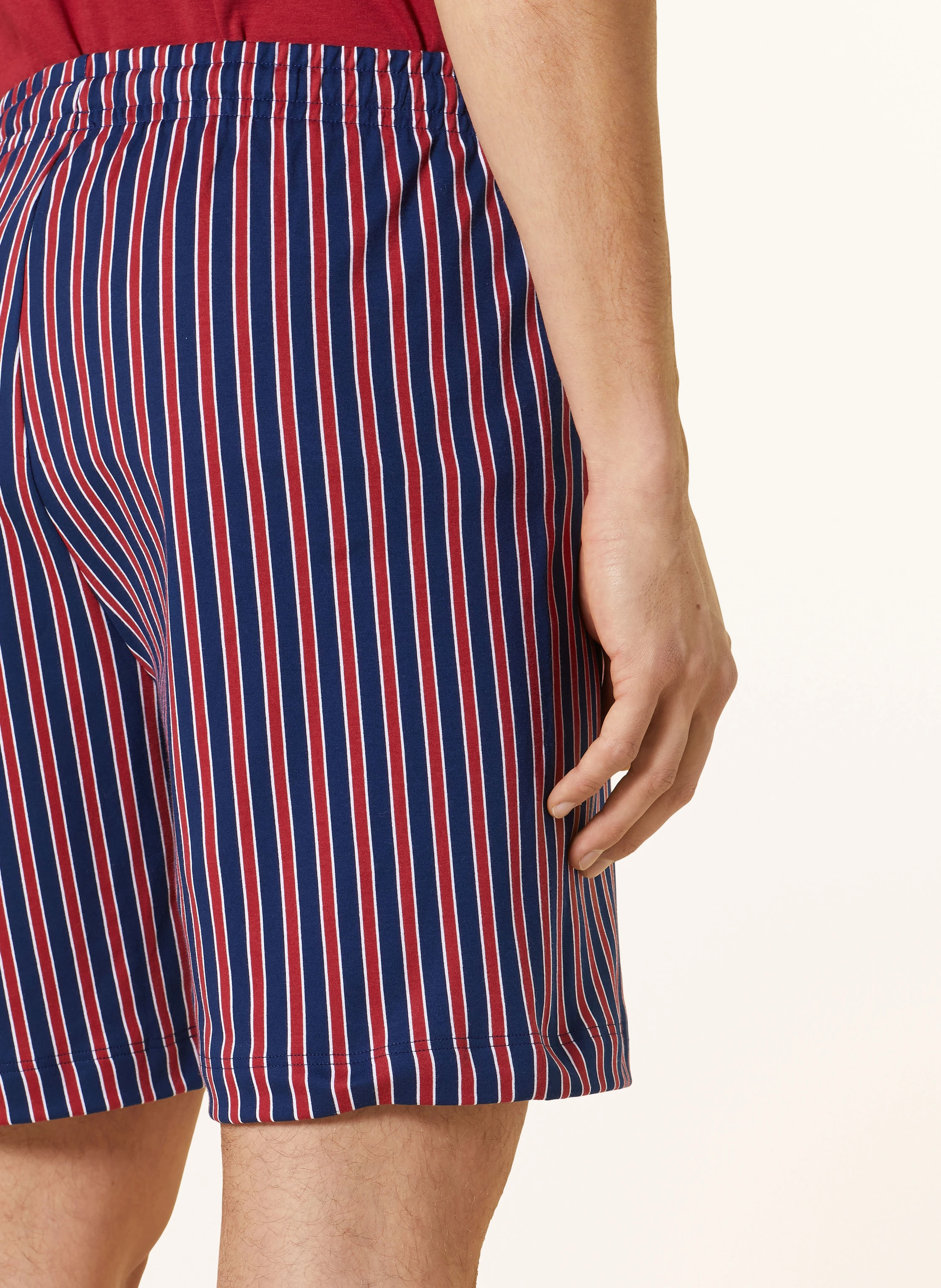 mey Schlafshorts Serie GRAPHIC STRIPES