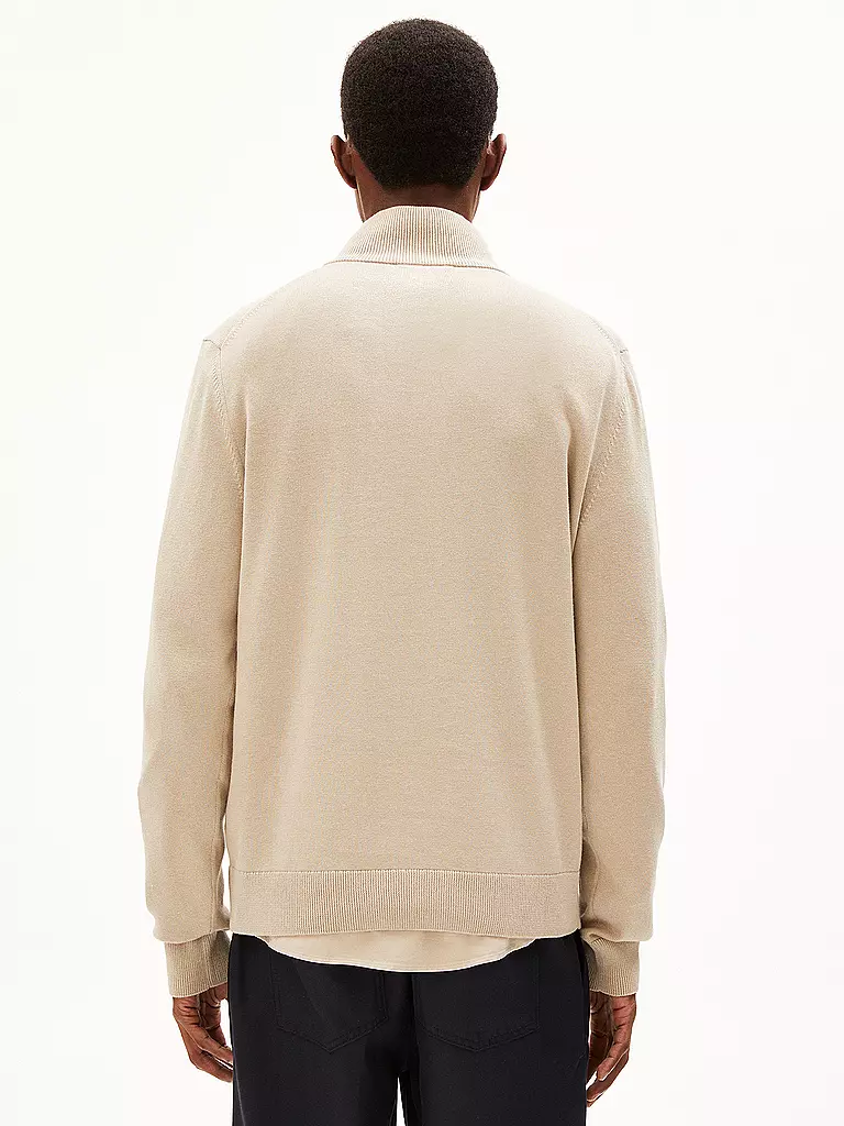 ARMEDANGELS Troyer Pullover FAABES beige