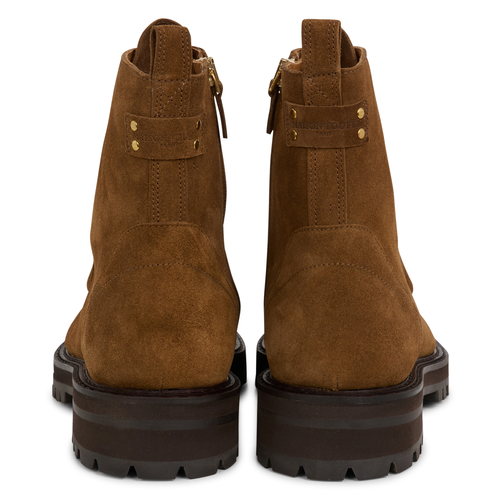 GEMMA - Bottines en cuir | Beige