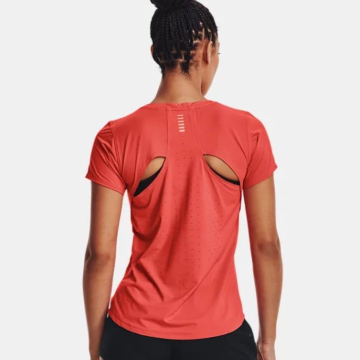 Under Armour Dame T-shirts Iso-Chill 200 Laser Tee Orange