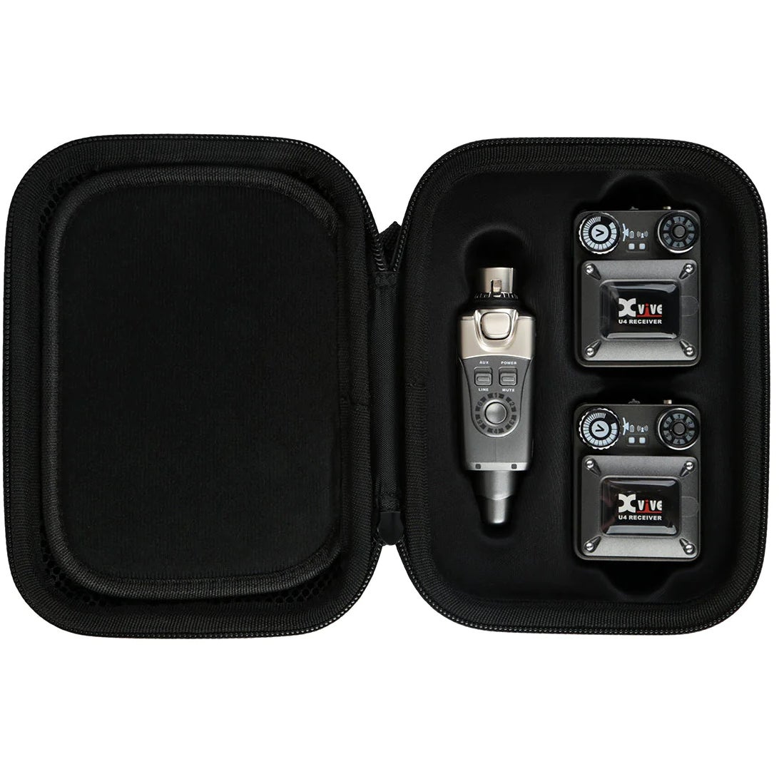 Xvive Hard Travel Case voor U4 R2, zwart
