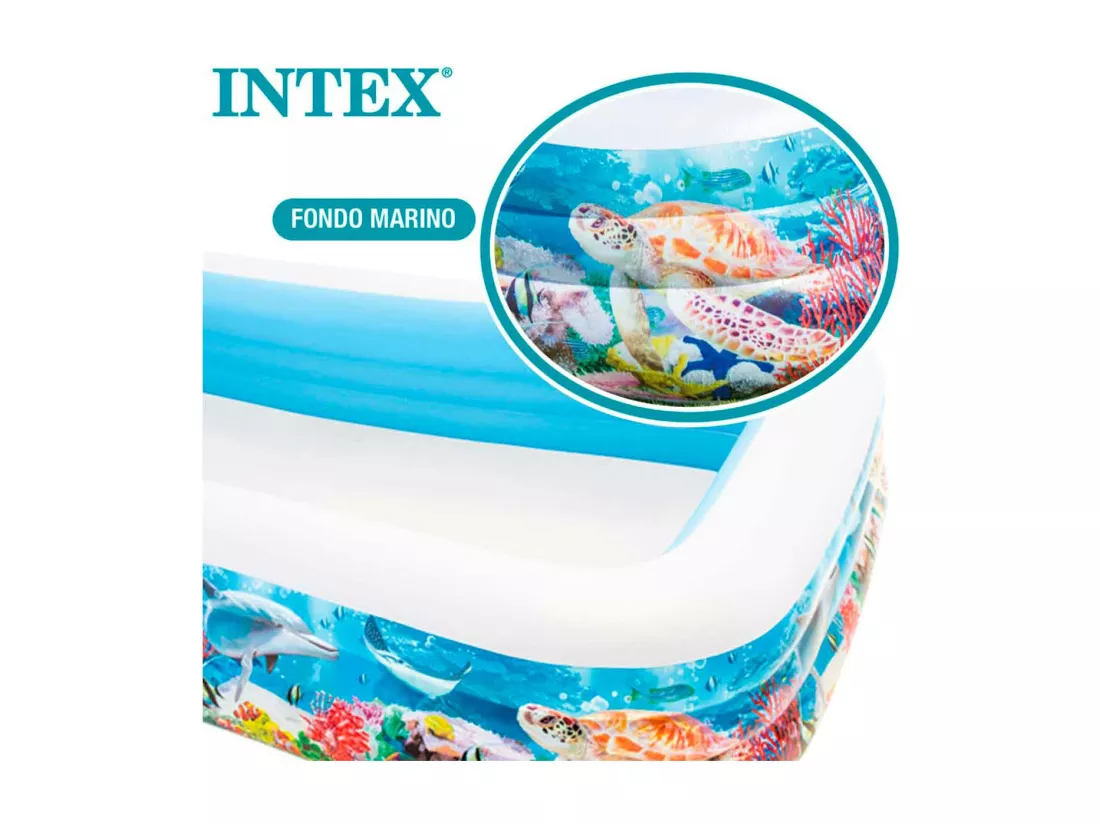 Piscine Gonflable Rectangulaire 