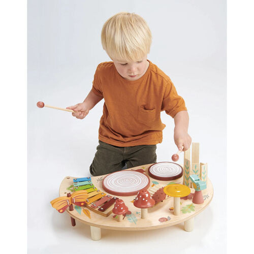 tender leaf toys muziektafel bosdieren