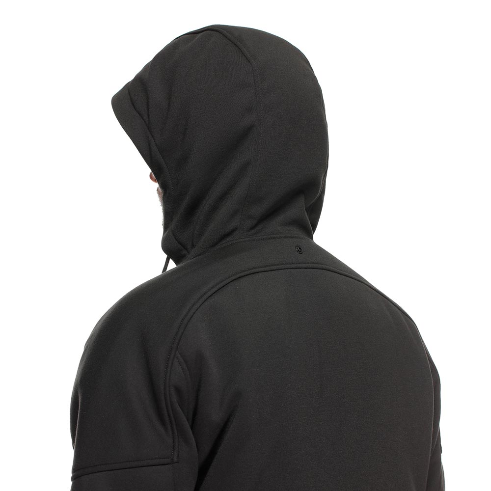 Dainese - Sweat zippé à capuche Bovisa Safety Noir