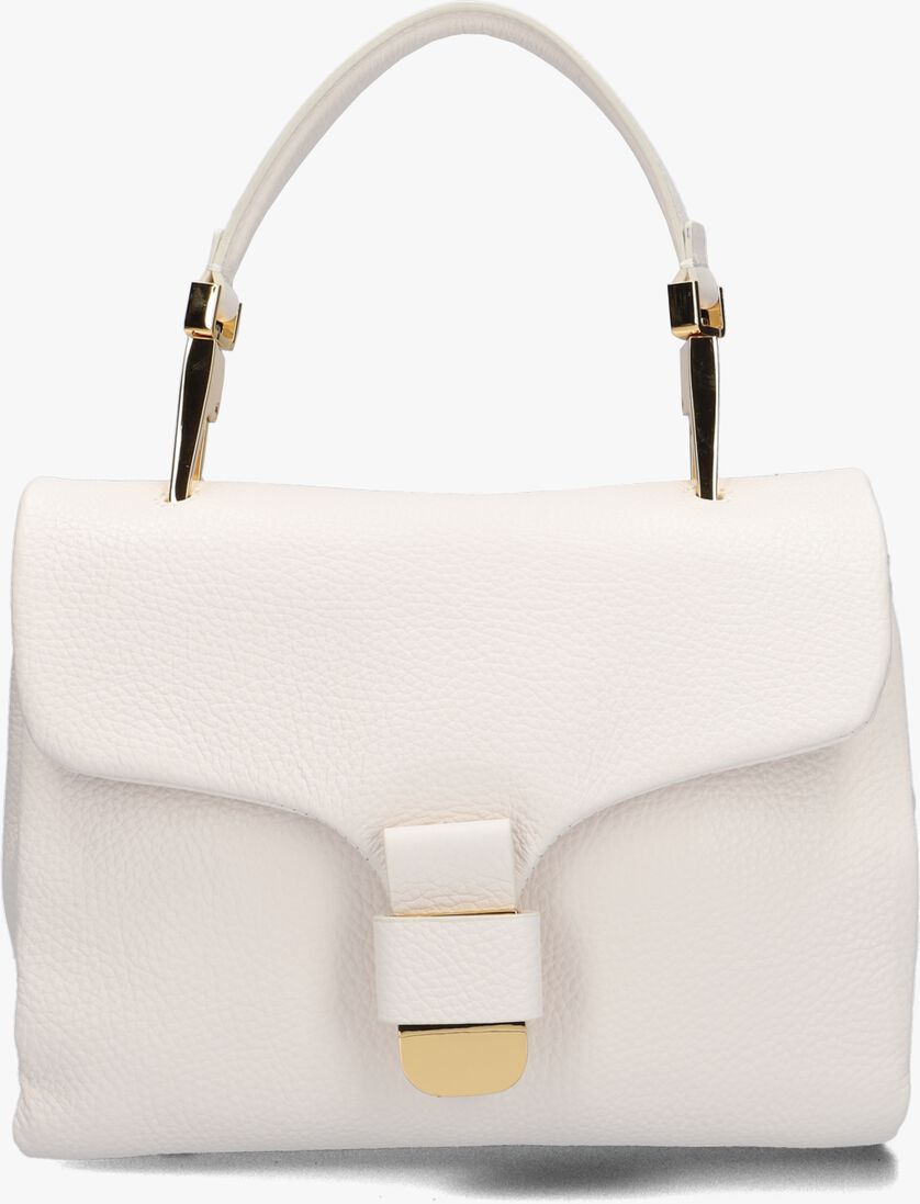 COCCINELLE witte coccinelle schoudertas firenze soft 1