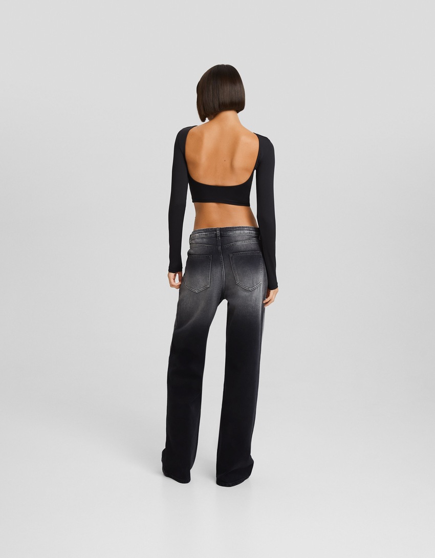 calças jeans largas