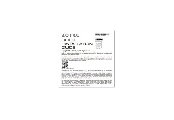 ZOTAC GAMING GeForce RTX 3050 ECO - Grafikkort - GF RTX 3050 - 8 GB GDDR6 - PCIe 4.0 x8 - 3 x DisplayPort, HDMI