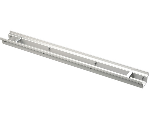 Alcadrain afvoergoot voor gevel- en terrasafwatering, roestvrij staal, verstelbaar, 1000 mm x 109 mm x 60 mm