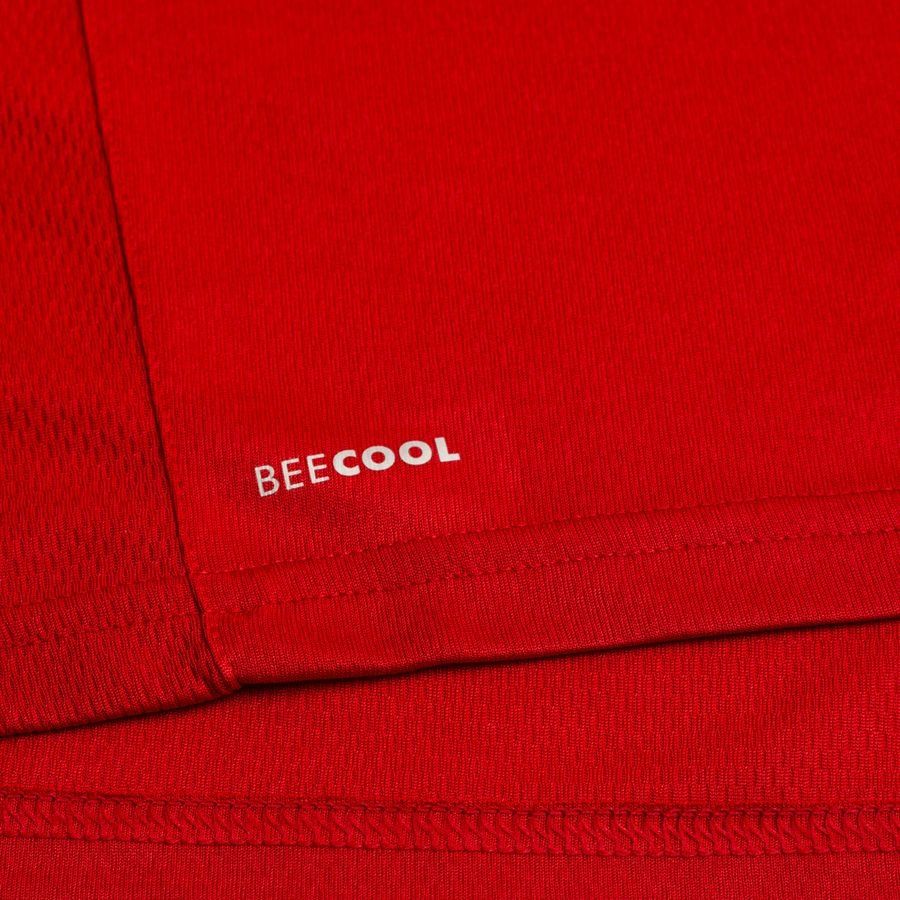 Hummel Maillot Authentic Poly - Rouge/Blanc