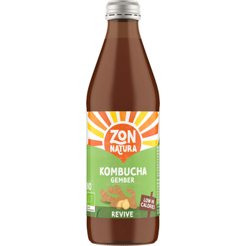 Zonnatura Bio Kombucha Gember 330 ml