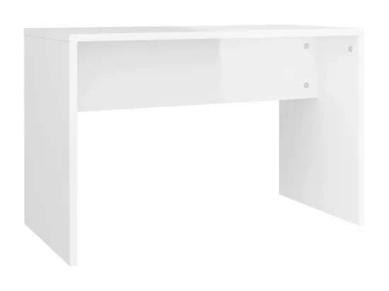 Ensemble de coiffeuse Blanc brillant 86,5x35x136 cm