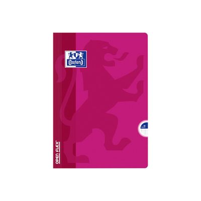Oxford Openflex - Cahier polypro A4 (21x29,7 cm) - 48 pages - grands carreaux (Seyes) - disponible dans différentes couleurs