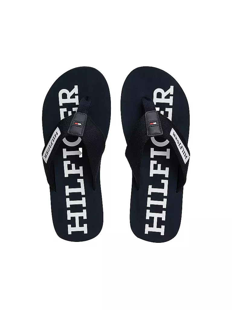 TOMMY HILFIGER Badeschuhe - Zehentrenner  blau