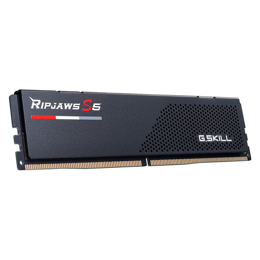 G.Skill Ripjaws S5 Black - 2 x 16 Go (32 Go) - DDR5 6000 MHz - CL36