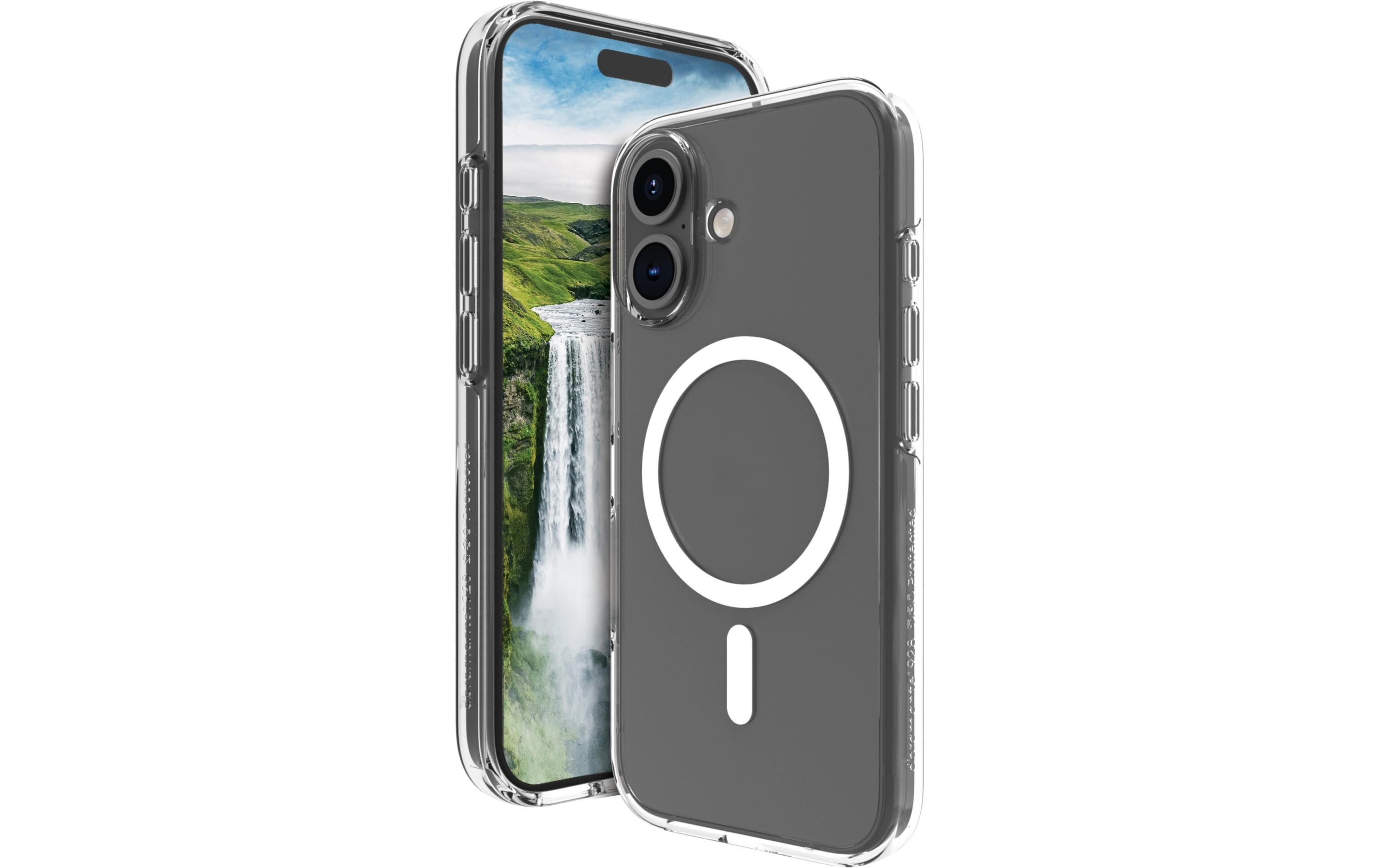 Back Cover Iceland Ultra D3O iPhone 16 Plus TransparentMagSafe-kompatible Schutzhülle mit D3O-Schutz für das Apple iPhone 16 Plus