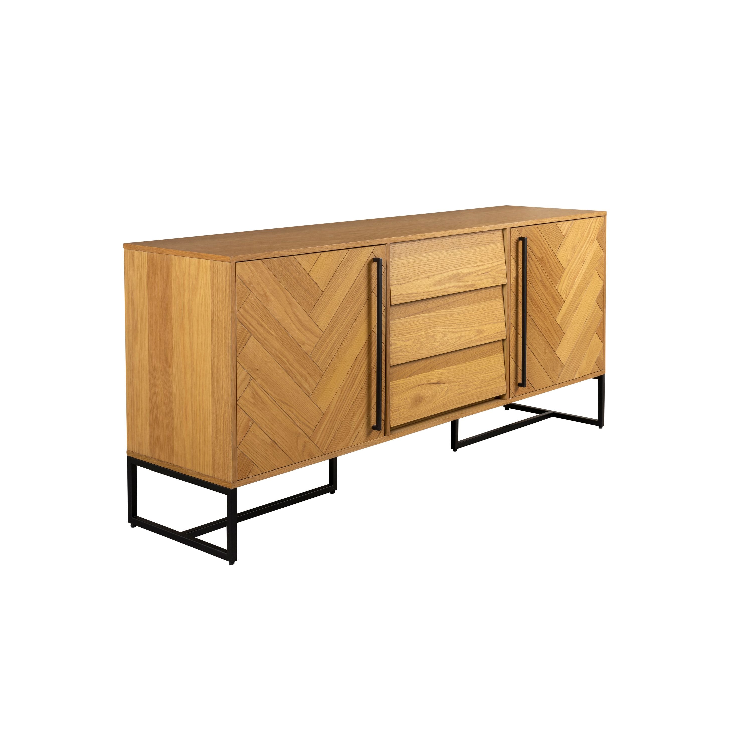 Dutchbone Class Dressoir Hoog Eikenhout Bruin