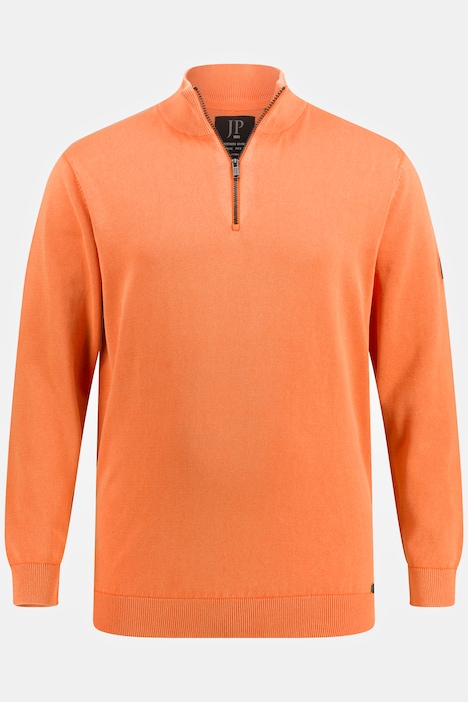 Troyer FLEXNAMIC®, Strick, Cashmere-Touch,  Zippkragen