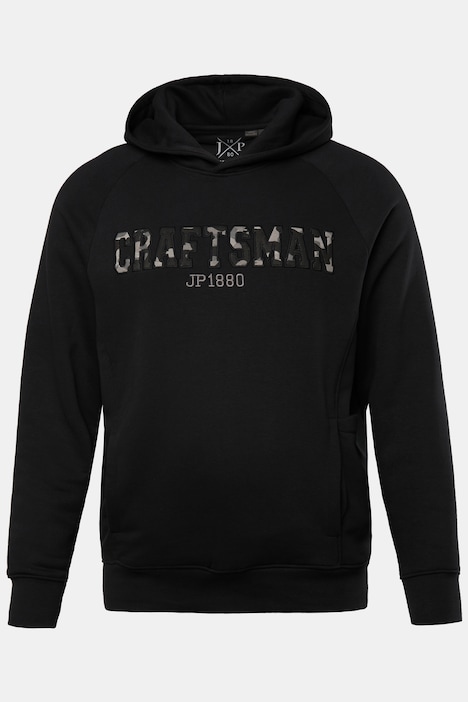 JP 1880 Hoodie, Sweat, großer Print, bis 8 XL