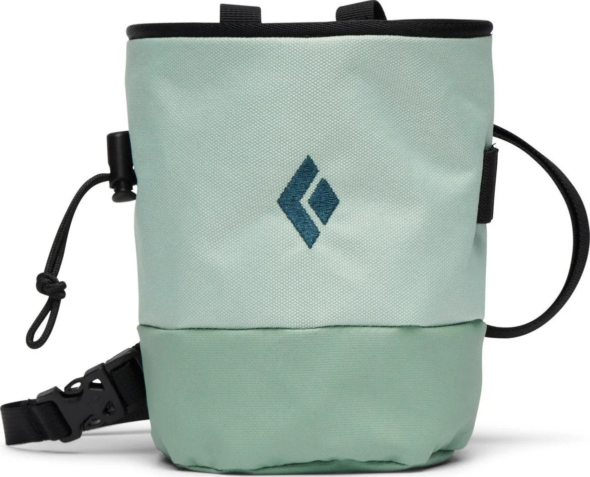 Black Diamond Mojo Zip Chalk Bag Foam Green