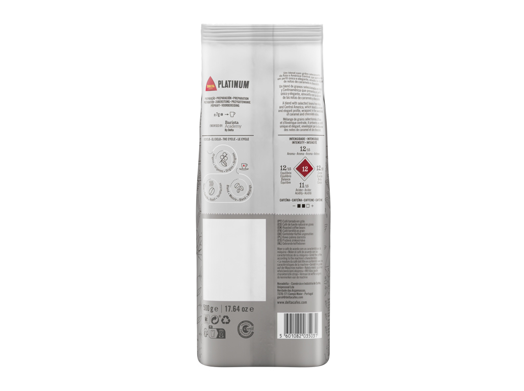 CAFÉ DELTA GRÃO PLATINUM 500G