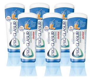 Sensodyne Proglasur Junior 6  Tandpasta Multiverpakking 6x50ML